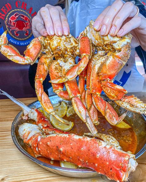 Specialties: Forged from the Heat of the South, our spices bring the Bold Flavors that you can expect from a <b>Red</b> <b>Crab</b> <b>Seafood</b> Boil. . Red crab juicy seafood durham photos